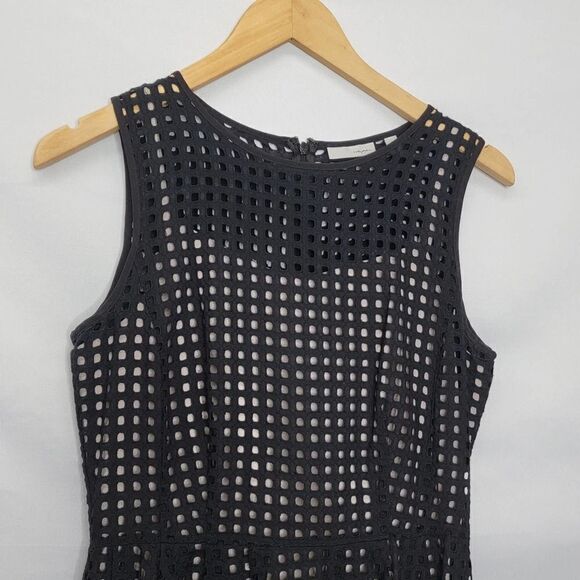 halogen fit and flare sleeveless dress with cutout details Double lined - Picture 6 of 14